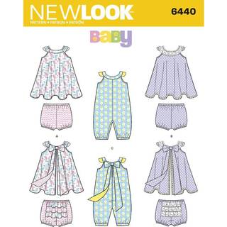 Nye look m?nstre babyer 'romper og sundress med trussest?rrelse A (NB-S-M-L) 6440