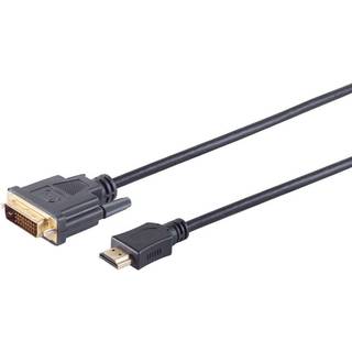High Grade DVI - HDMI kabel - Guldbelagt - 10 m