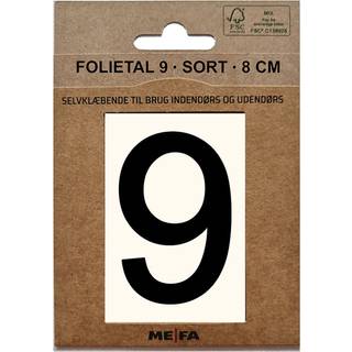 MEFA Folietal 9, Sort