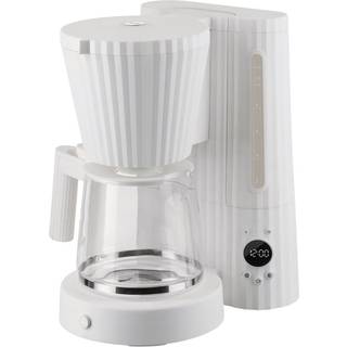 Alessi Plissé kaffemaskine Hvid