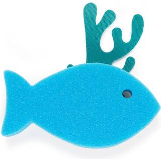 Kikkerland - Sink Sponge And Holder Fish