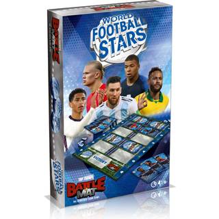 Verdens fodboldstjerner Top Trumps kampmåtte kortspil