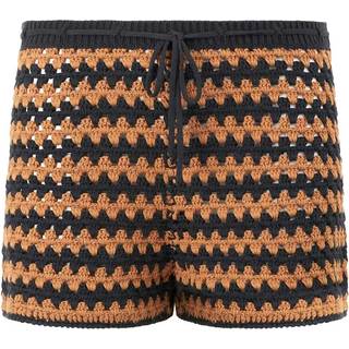 Staud Samara cotton crochet shorts - multicoloured - XL