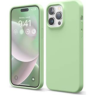 Elago Silikone Cover (iPhone 14 Pro Max) - Pastelgrøn