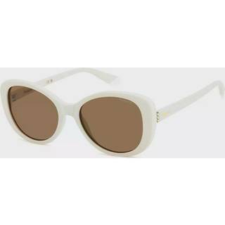 Polaroid PLD 4154/S/X Polarized VK6/SP 55 Solbriller Kvinder Hvid - White - 55mm