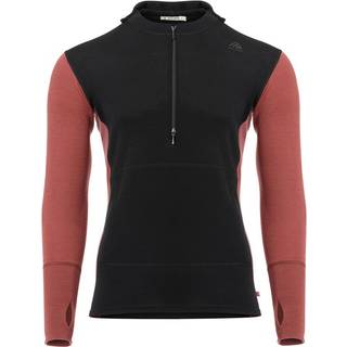 Aclima Warmwool Hood Sweater Net Merino sweatere Herrer størrelse M farve sort