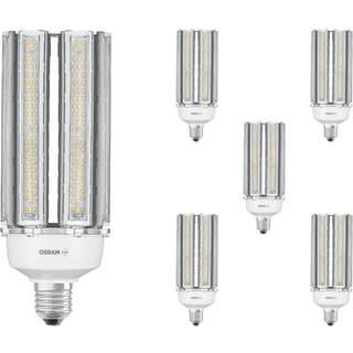 Fordelspakke 6x Ledvance LED Pære HQL LED P E40 90W 13000lm - 840 kold hvid | erstatter 250W