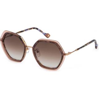 Yalea SYA084 BALKISSA 08FC 54 Solbriller Kvinder Tortoiseshell - Transparent Brown Tortoise - 54mm