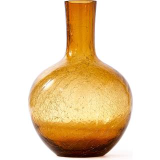 POLSPOTTEN Vases - 'Ball Body' vase, yellow, small in Yellow Glass