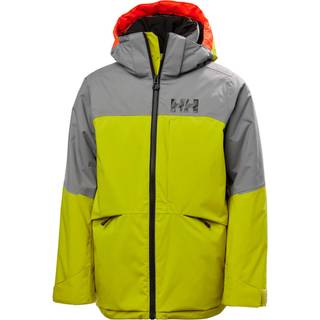Helly Hansen Summit, skijakke, junior, gulgrøn