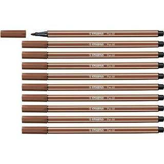 10 x Stabilo Point 88 fiberpen rød