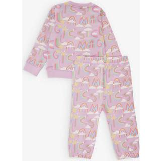 Stella McCartney Kids Baby printed fleece tracksuit - multicoloured - M 24