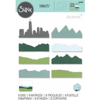 Thinlits Die Set Skyline Silhouettes by Josh