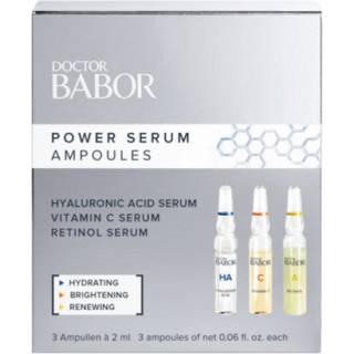 Babor power serum ampoules hyaluronic acid vitamin C peptides 3 x 2ml