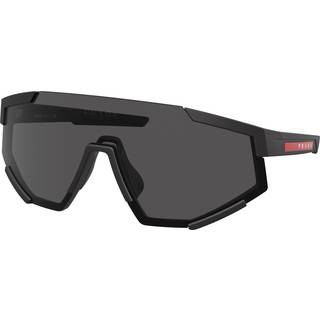 Prada Linea Rossa PS04WSF Asian Fit DG006F 137 Solbriller Mænd Black - Black Rubber - 137mm