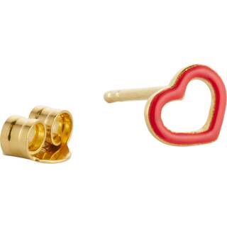Love Enamel Stud (1 pcs)