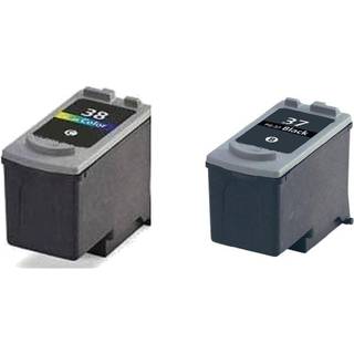 Kompatible blækpatroner Canon PG-37 / CL-38 - 2145B001, 2 stk. rabatpakke 19 ml