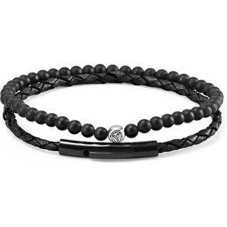 Sort 925 William Armbånd