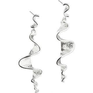 RHUMBA LONG EARRING | SILVER