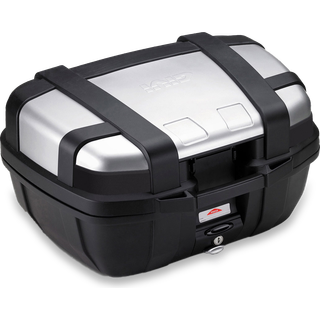 Givi GIVI TOPCASE TREKKER 52 MONOKEY, 52L, ALU/SORT sølv