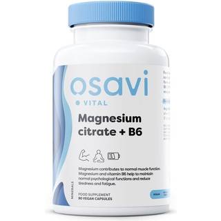 Magnesiumcitrat + B6, 375mg - 90 vcaps