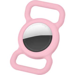 AirTag Case til halsbånd - Pink