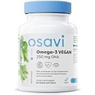 Omega-3 Vegan, 250 mg DHA - 60 veganske softgels