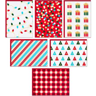 Hallmark Blank Cards Boxed Christmas Cards -sortiment (julelys og præsenterer 24 kort og konvolutter)
