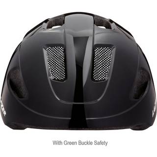 Lazer Cykelhjelm til Børn Nutz KinetiCore + Grønt Spænde Black