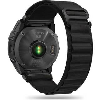 Universal Garmin 26mm QuickFit Tech-Protect Nylon Pro Urrem - Sort