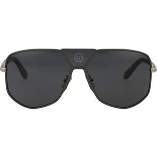 Philipp Plein SPP009M 0H70 61 Solbriller Mænd Grå - Matte Grey - 61mm