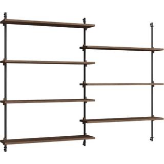 Moebe Vægreolsystem WS.115.2 - Smoked-Oak/Black
