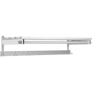 Hattehylde med knagerække 1050 mm 7 Kroge K