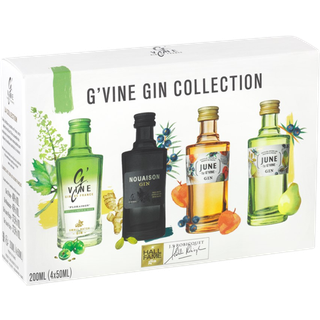 G’Vine GIN COLLECTION GIFTBOX 4x5cl