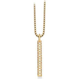 Scrouples Dazzling Vedhæng i 14 Karat Guld med Diamanter 0,29 Carat H-W/SI