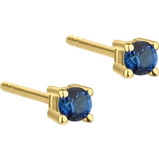 MINI KAYA BLUE EARSTUD | GOLDEN