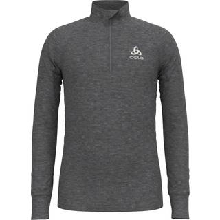 Odlo Kid's BL Top Turtle Neck L/S Half Zip Active Syntetisk undertøj Børn størrelse 164 farve grå