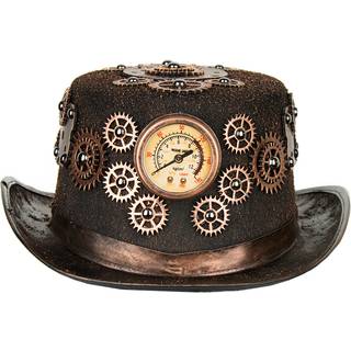 Steampunk Kostüm Hut Bronze