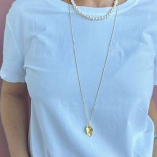 CHERRY LEAF CHAIN | GOLDEN
