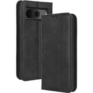 Wallet Stand Flip-telefonetui til Google Pixel 8 - Sort