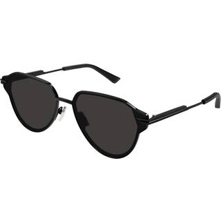 Bottega Veneta BV1271S 001 63 Solbriller Mænd Black - Black - 63mm