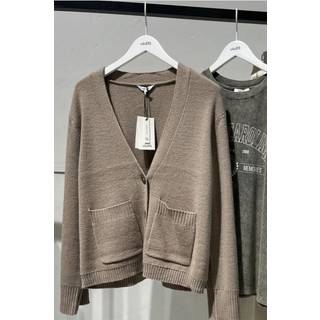 mbyM Rahma-M Strikcardigan - Brun - str. XL