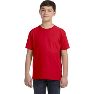 Lat Youth Fine Jersey Tee - Red XL