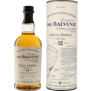 Balvenie 12 år Single Barrel First Fill, Speyside Single Malt Whisky 47,8%
