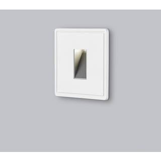 Helestra Les LED-vægindbygningslampe IP65 hvid 4W