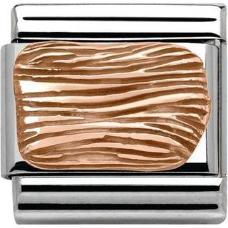 Nomination Anhänger - Composable Classic - 9k Rosegold, Edelstahl - Stein - 430102/03 - roségold