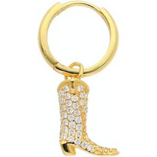 Nuni Copenhagen Harlie Ørering Single 18 kt. Forgyldt Sølv A1312 - Dame - 925 Sterling Silver