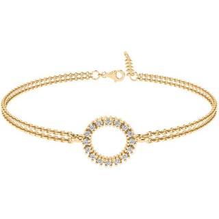 Smykkekæden Armbånd i Forgyldt Sølv DML0179FG