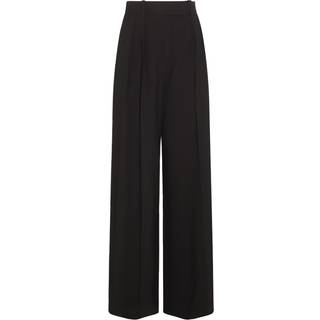 Khaite Teyana high-rise wide-leg pants - black - L
