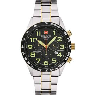 Swiss Alpine Military 7047.9147 Chronograph Herrenuhr 45mm 10ATM